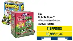METRO Fini Bubble Gum je 200er-Karton Angebot