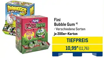 METRO Fini Bubble Gum je 200er-Karton Angebot