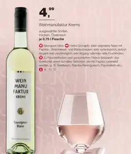 Handelshof Weinmanufaktur Krems Angebot