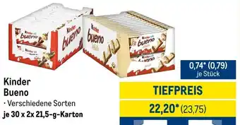 METRO Kinder Bueno Angebot