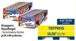 METRO Knoppers NussRiegel Angebot