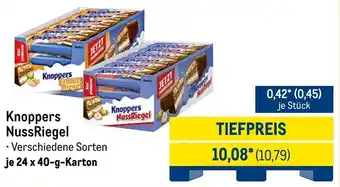 METRO Knoppers NussRiegel Angebot