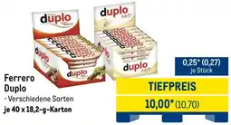 METRO Ferrero Duplo Angebot