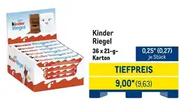 METRO Kinder Riegel Angebot