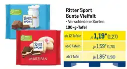 METRO Ritter Sport Bunte Vielfalt Angebot