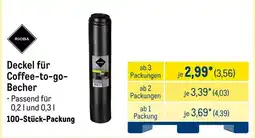METRO RIOBA Deckel für Coffee-to-go- Becher Angebot