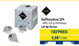 METRO RIOBA Kaffeesahne 10% Angebot