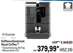 METRO Saeco Kaffeevollautomat Royal Coffee Angebot