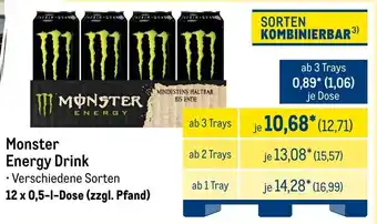 METRO Monster Energy Drink Angebot