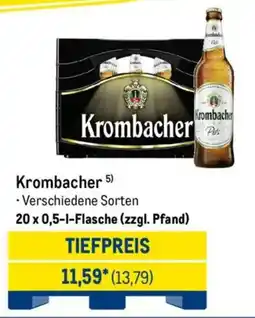 METRO Krombacher Angebot