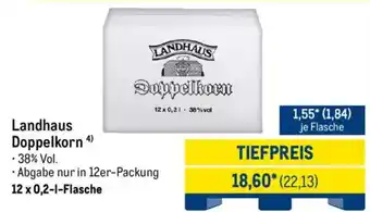 METRO Landhaus Doppelkorn Angebot