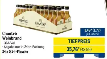 METRO Chantré Weinbrand Angebot