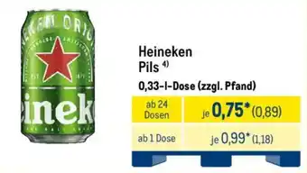 METRO Heineken Pils Angebot