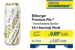 METRO Bitburger Premium Pils Angebot