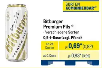 METRO Bitburger Premium Pils Angebot