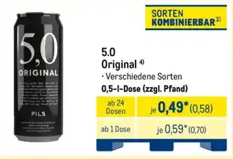 METRO 5.0 Original Angebot