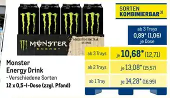 METRO Monster Energy Drink Angebot