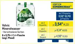 METRO Volvic Mineralwasser Angebot