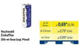 METRO Hochwald Eiskaffee Angebot