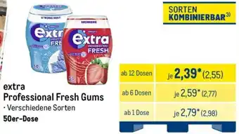 METRO extra Professional Fresh Gums 50er-Dose Angebot