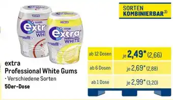 METRO extr Professional White Gums 50er-Dose Angebot