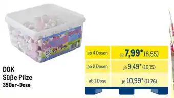 METRO DOK Süße Pilze 350er-Dose Angebot