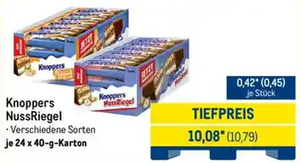 METRO Knoppers NussRiegel Angebot