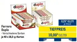 METRO Ferrero Duplo Angebot