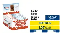METRO Kinder Riegel Angebot