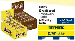 METRO M&M's Einzelbeutel Angebot