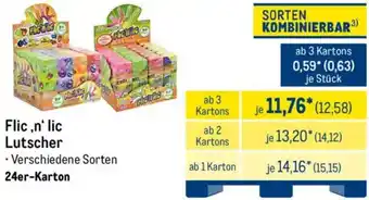 METRO Flic,n' lic Lutscher 24er-Karton Angebot