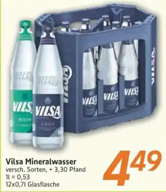 inkoop Vilsa Mineralwasser Angebot