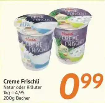 inkoop Creme Frischli Angebot