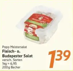 inkoop Popp Meistersalat Fleisch-o. Budapester Salat Angebot