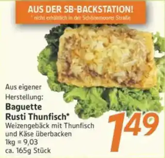 inkoop Baguette Rusti Thunfisch Angebot