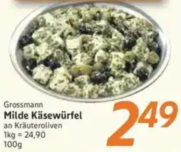 inkoop Grossmann Milde Käsewürfel Angebot