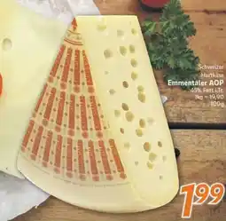 inkoop Schweizer Hartkäse Emmentaler AOP Angebot