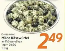 inkoop Grossmann Milde Käsewürfel Angebot