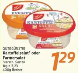 inkoop GUT&GÜNSTIG Kartoffelsalat oder Farmersalat Angebot