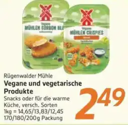 inkoop Rügenwalder Mühle Vegane und vegetarische Produkte Angebot