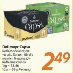 inkoop Dallmayr Capsa Angebot