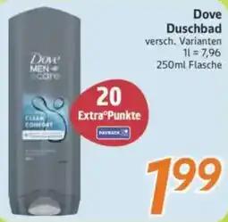 inkoop Dove Duschbad Angebot