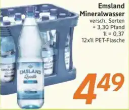 inkoop Emsland Mineralwasser Angebot