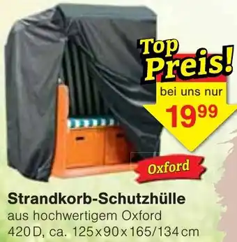 Wiglo Wunderland Strandkorb-Schutzhülle Angebot