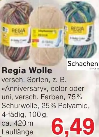 Wiglo Wunderland Schachenmayr Regia Wolle Angebot