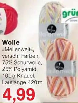 Wiglo Wunderland Gründl Wolle Angebot
