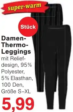 Wiglo Wunderland Damen Thermo Leggings Angebot