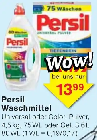 Wiglo Wunderland Persil Waschmittel Angebot
