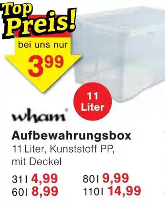 Wiglo Wunderland wham Aufbewahrungsbox Angebot