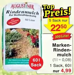 Wiglo Wunderland AUGUSTINER Marken Rindenmulch Angebot